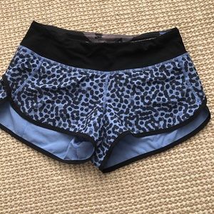 Lulu lemon speed shorts